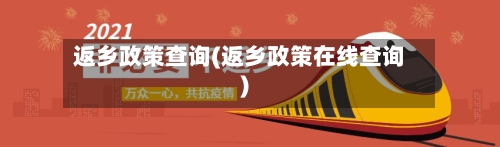 返乡政策查询(返乡政策在线查询)
