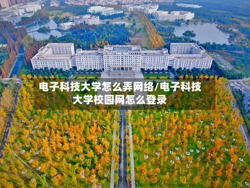 电子科技大学怎么弄网络/电子科技大学校园网怎么登录-第3张图片